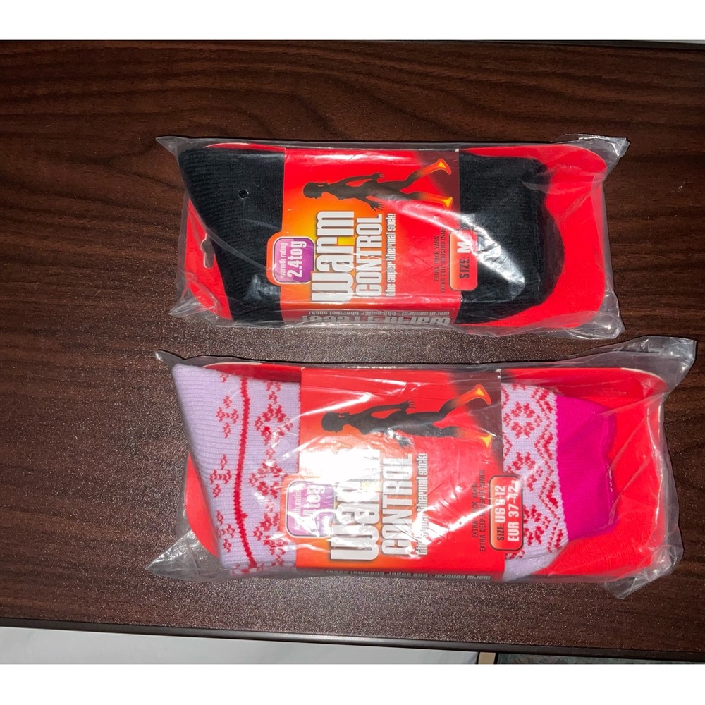 Socks, thermal Warm Control 2 packs